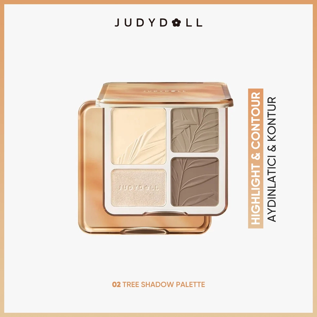 Judydoll Aydınlatıcı & Kontür Paleti 02 Tree Shadow Palette - Gratis