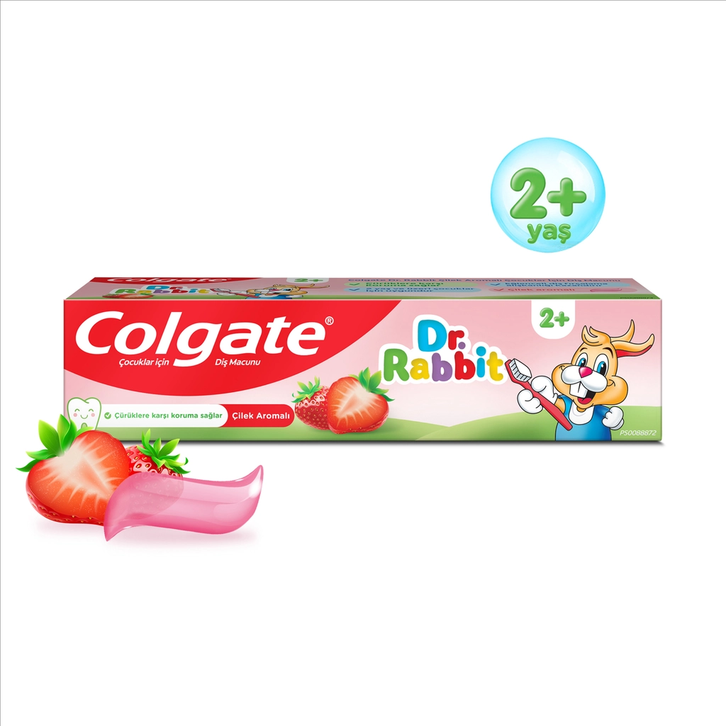 Colgate Dr. Rabbit Strawberry Çocuk Diş Macunu - Gratis