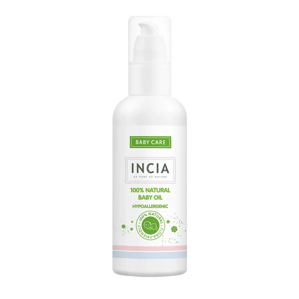 Incia %100 Doğal Bebek Yağı - Gratis