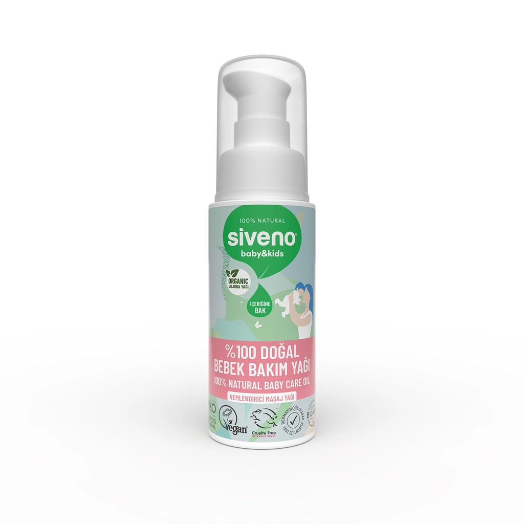 Siveno %100 Doğal Bebek Bakım Yağı - Gratis