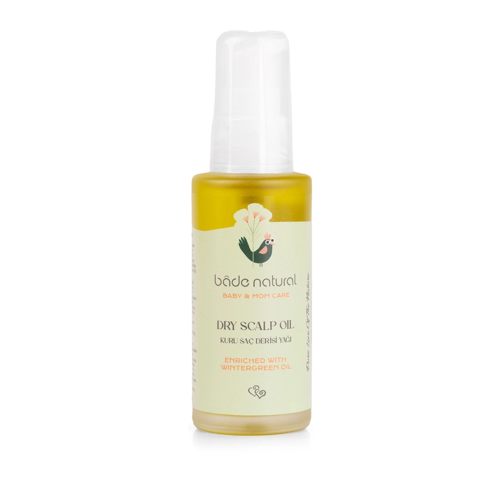 Bade Natural Konak Karşıtı Kuru Saç Derisi %100 Doğal Bebek Bakım Yağı - Gratis