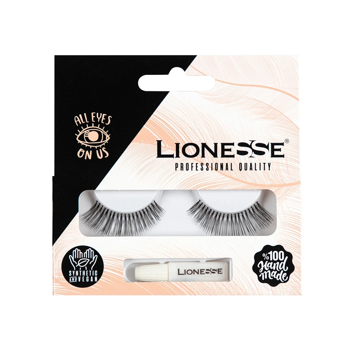 LIONESSE Takma Kirpik NE-731 - SİYAH / STD