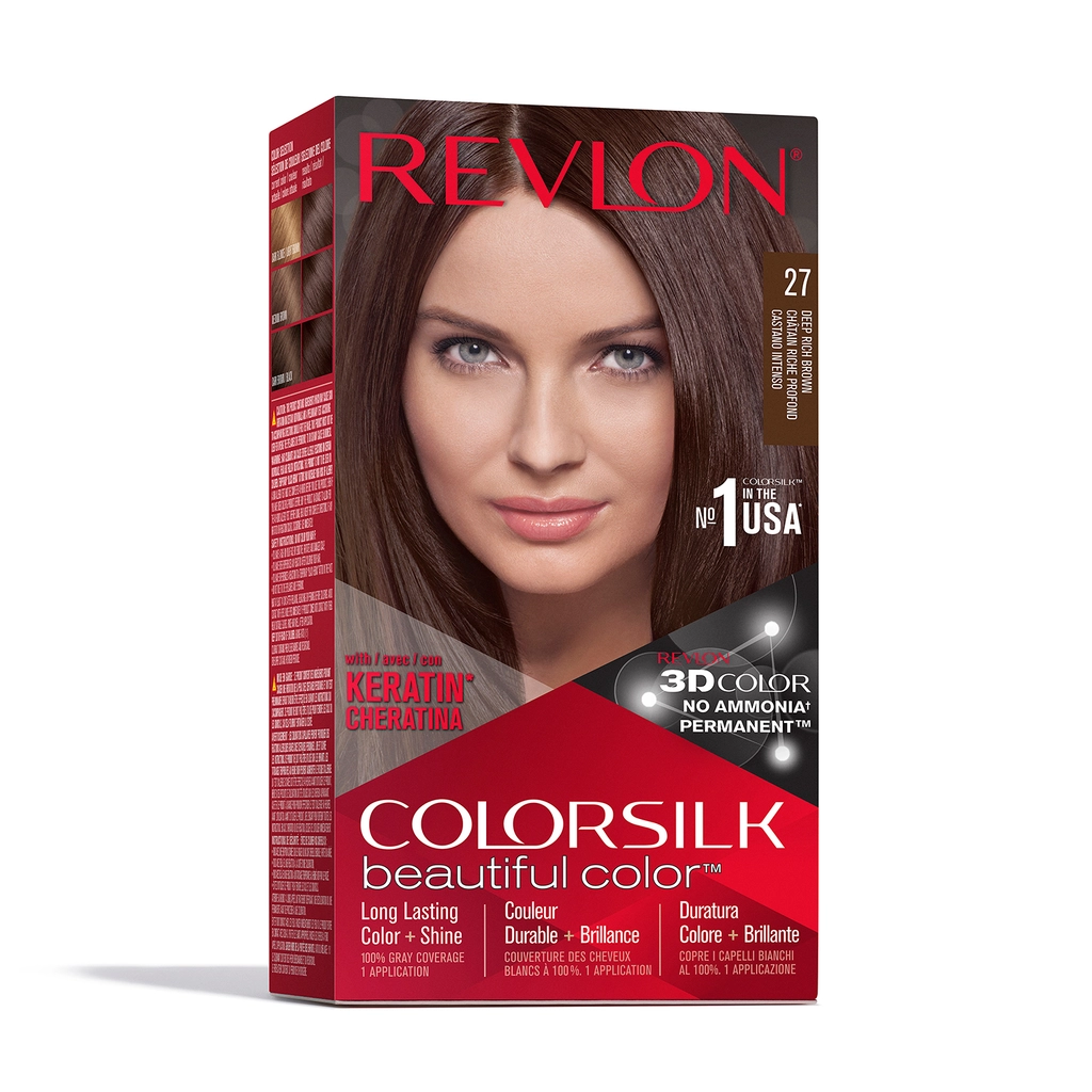Revlon ColorSilk Beautiful Color Saç Boyası 27 Yoğun Koyu Kahve - Gratis