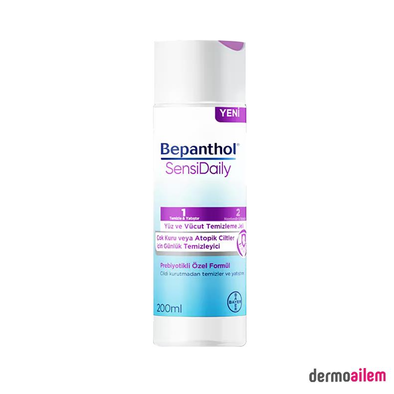 Bepanthol SensiDaily Yüz ve Vücut Temizleme Jeli