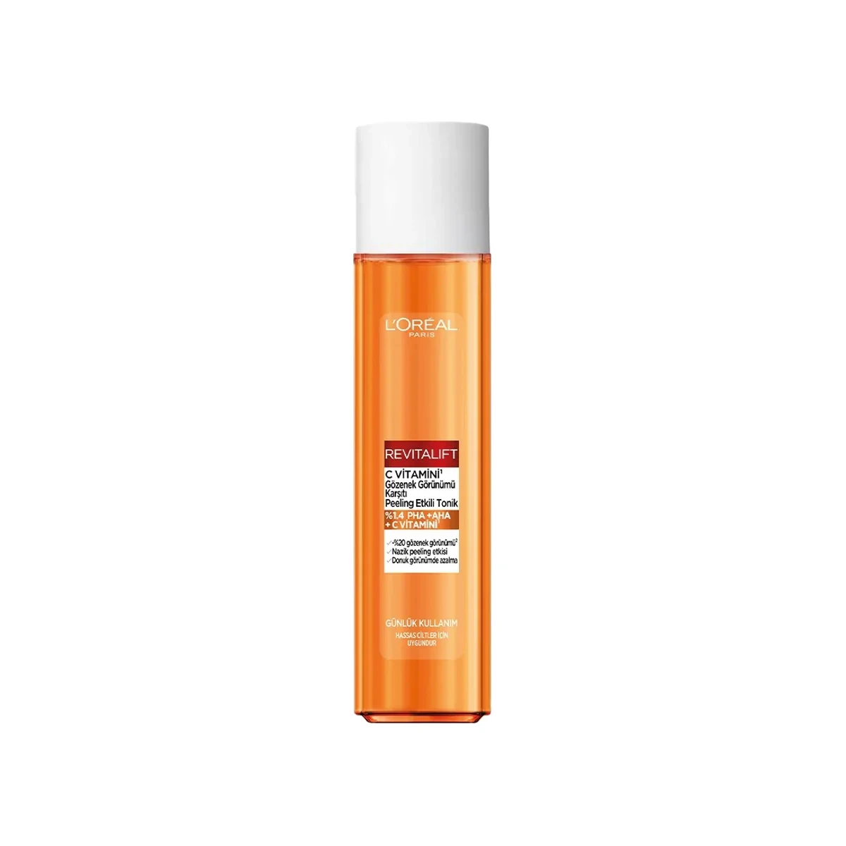 L'Oréal Paris Loreal Paris Revitalift C Vitamini Gözenek Görünümü Karşıtı Peeling Etkili Tonik