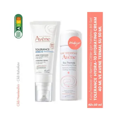 Avène Avene Tolerance Hydra-10 Hydrating Cream + Termal Su Hediyeli | Evdeeczane