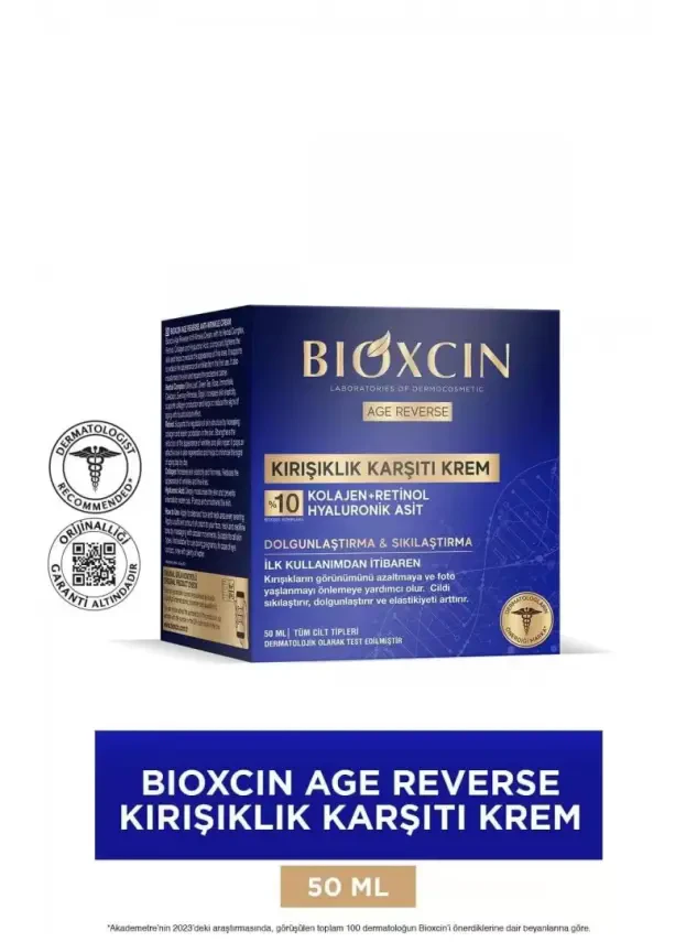 Bioxcin Age Reverse Kırışıklık Karşıtı Krem