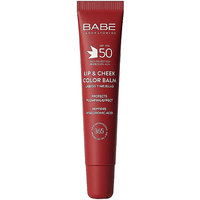 Babe Lip and Cheek Color Balm SPF 50 - Dudak ve Yanak Renklendirici Balsam Cherry – 20 ml