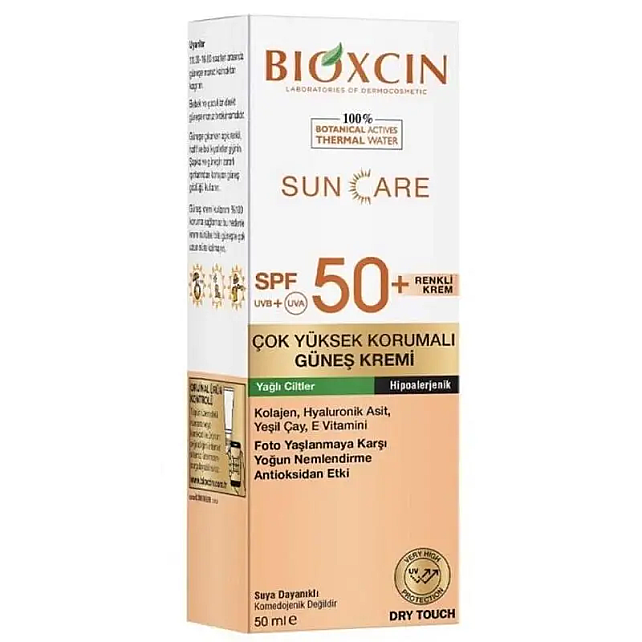 Bioxcin Sun Care Yağlı Ciltler için Güneş Kremi SPF 50