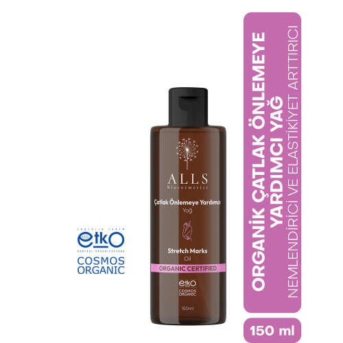 Alls Biocosmetics Organik Çatlak Önlemeye Yardımcı Yağ