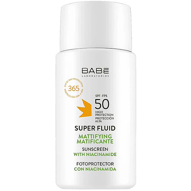 Babe Super Fluid Sunscreen Mattifying SPF 50 - Matlaştırıcı Güneş Koruyucu