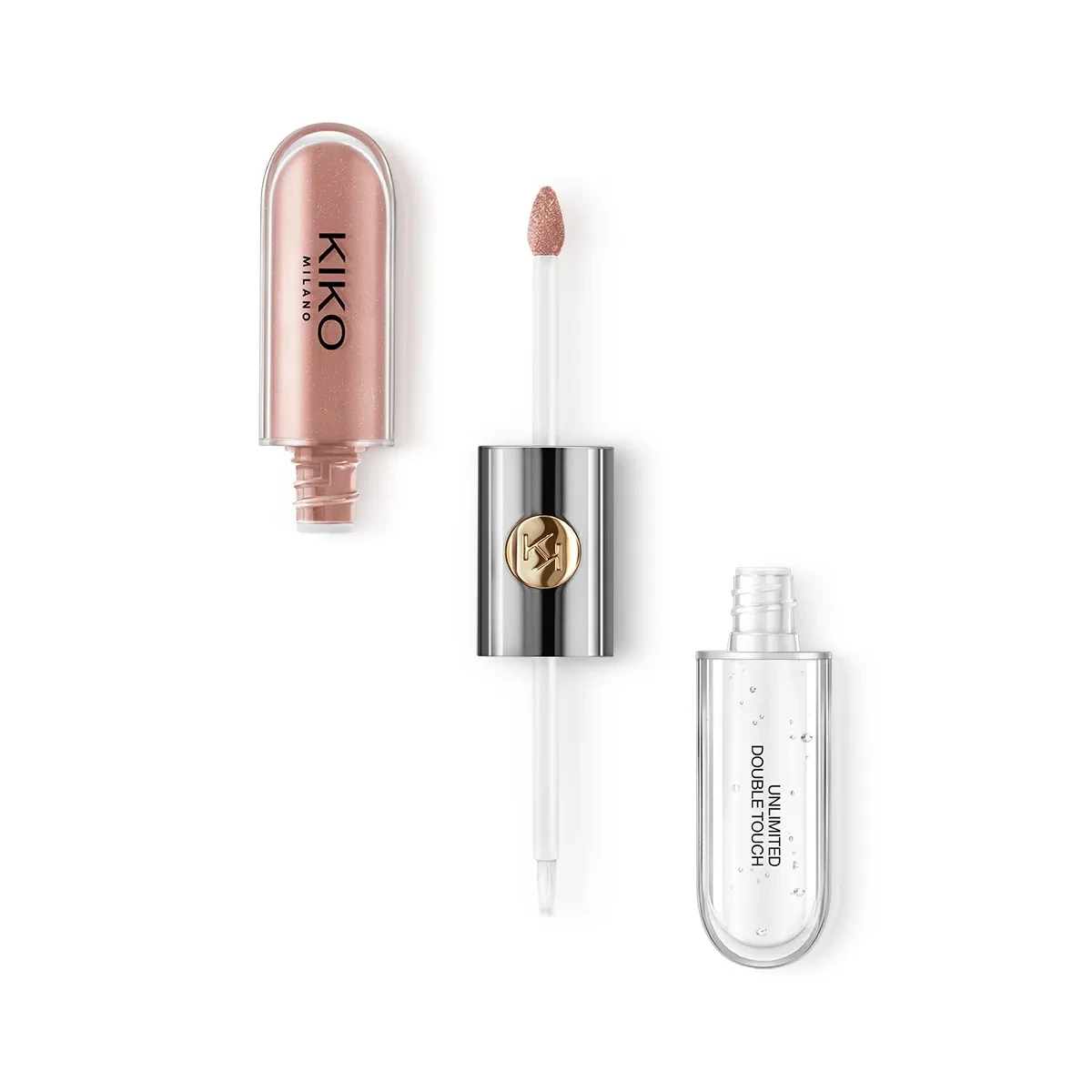 KIKO Milano Ruj - Unlimited Double Touch - 102 Satin Rosy Beige – 102 Satin Rosy Beige.
