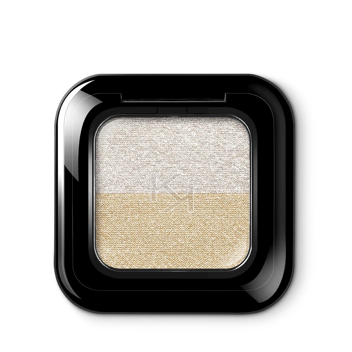 KIKO Milano Göz Farı - New Bright Duo Eyeshadow - 01 Metallic White / True Gold – 01 Metallic White / True Gold..