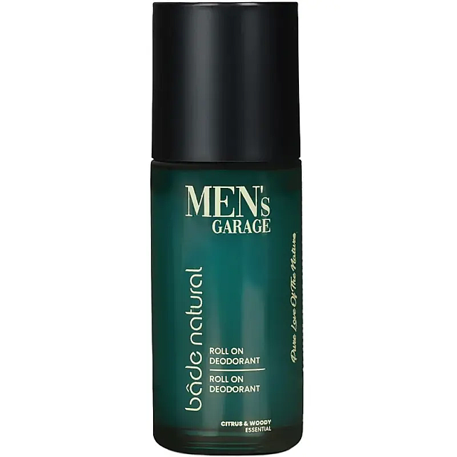 Bade Natural Men's Garage - Erkek Roll-On Deodorant
