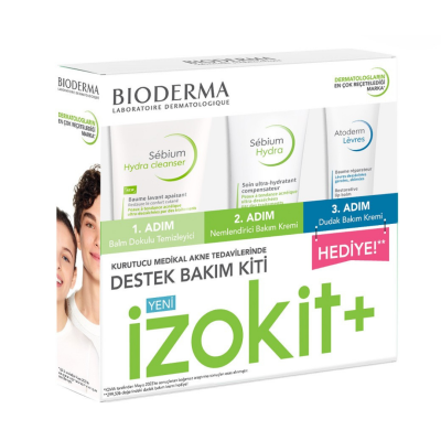 Bioderma Sebium İzokit+ Cilt Bakım Kiti | Evdeeczane