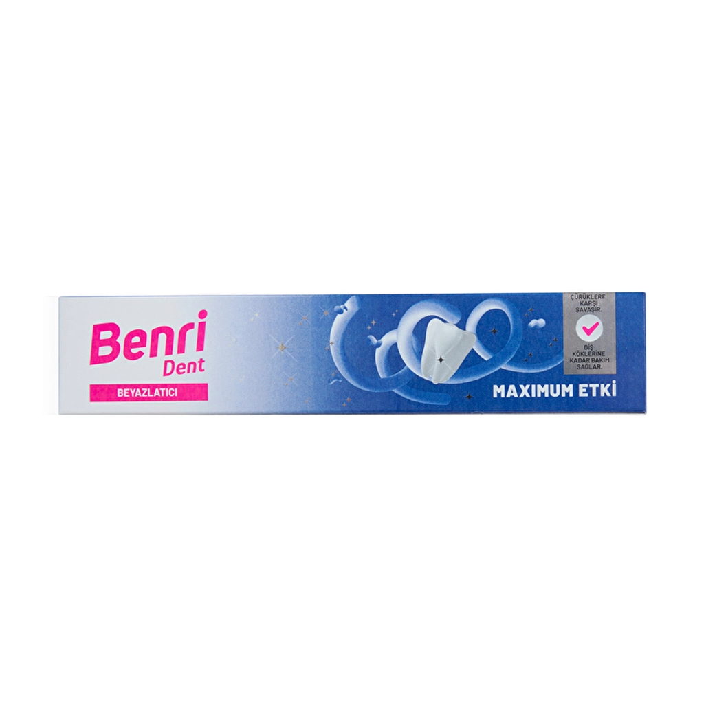 Benri Dent Beyazlatıcı Diş Macunu - Gratis