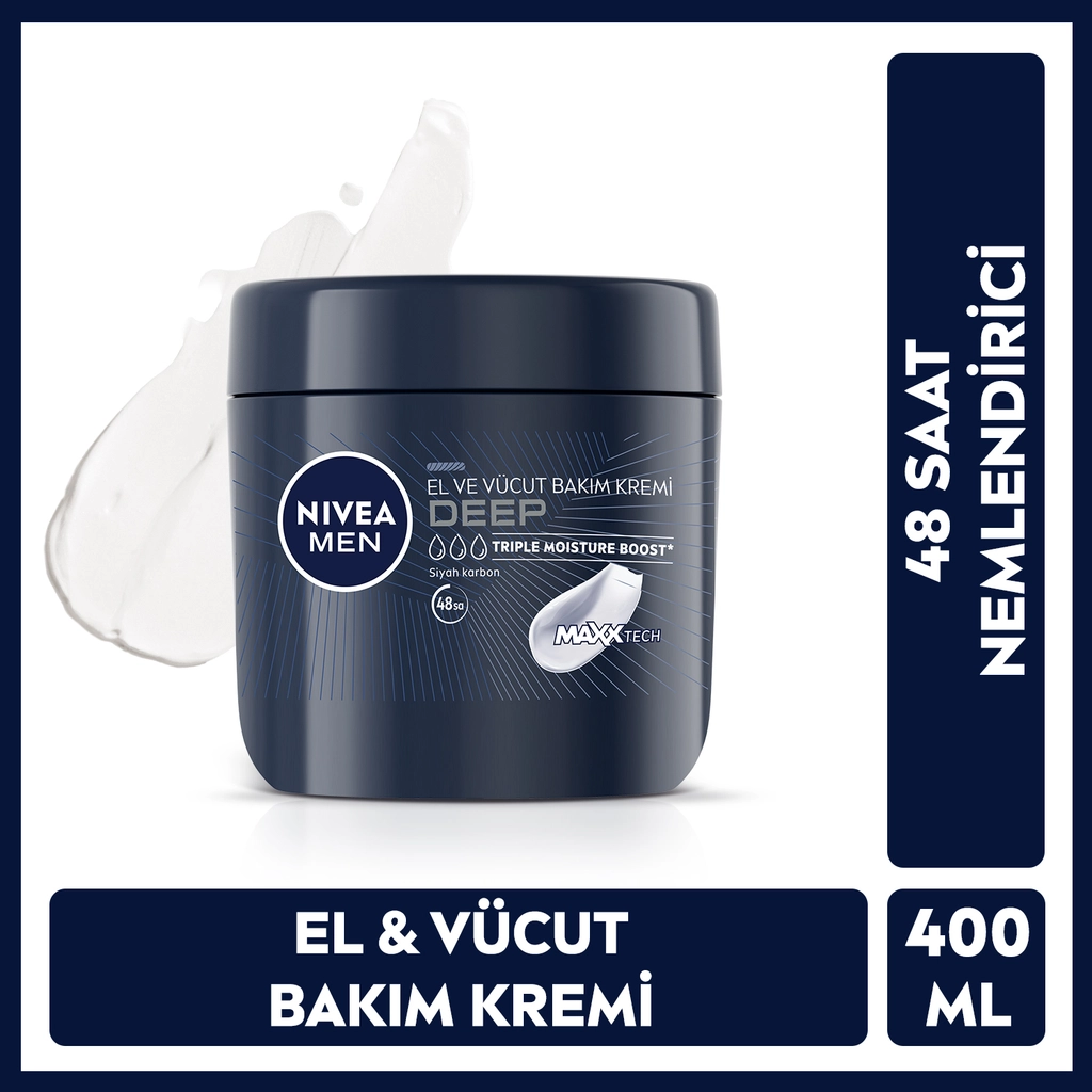 Nivea Men Deep El ve Vücut Kremi