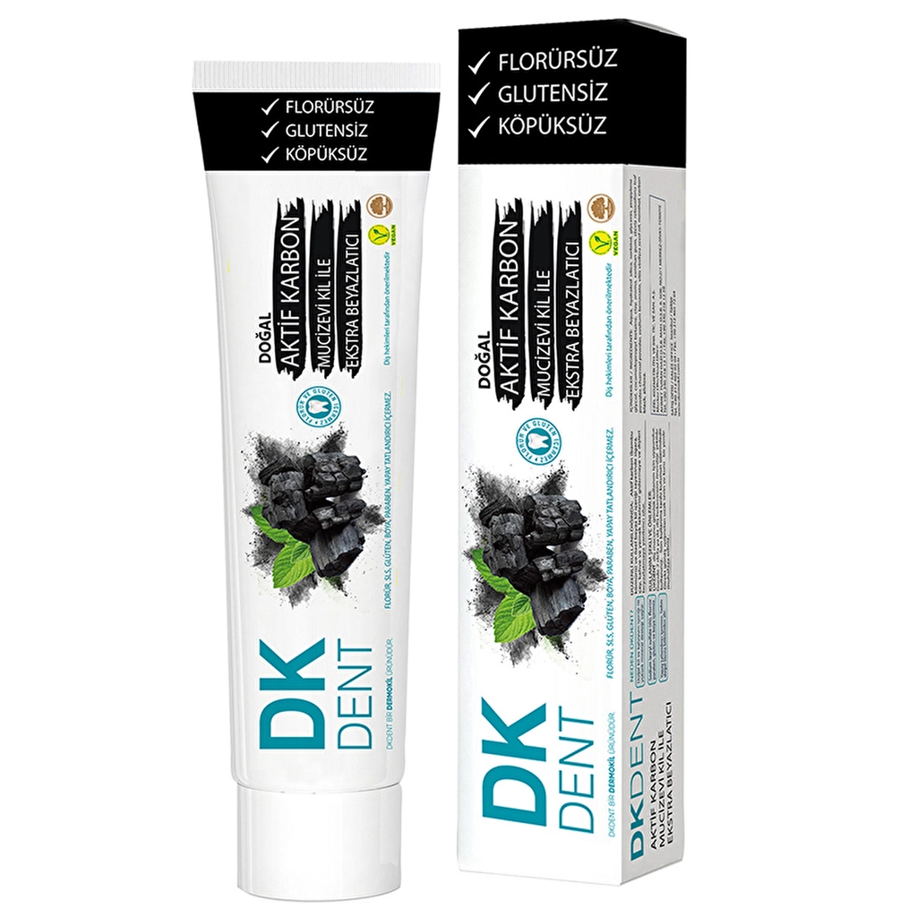 DK Dent Aktif Karbon & Killi Diş Macunu - Gratis