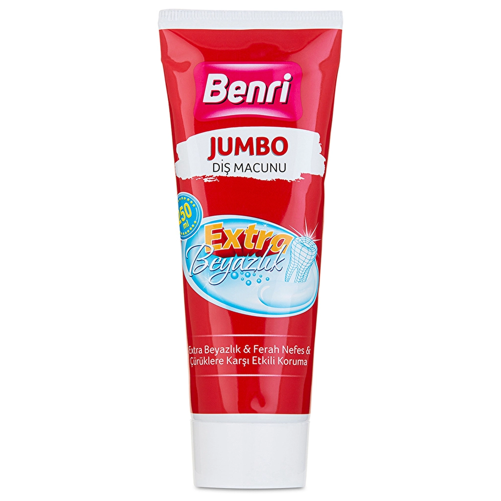 Benri Dental Jumbo Diş Macunu - Gratis