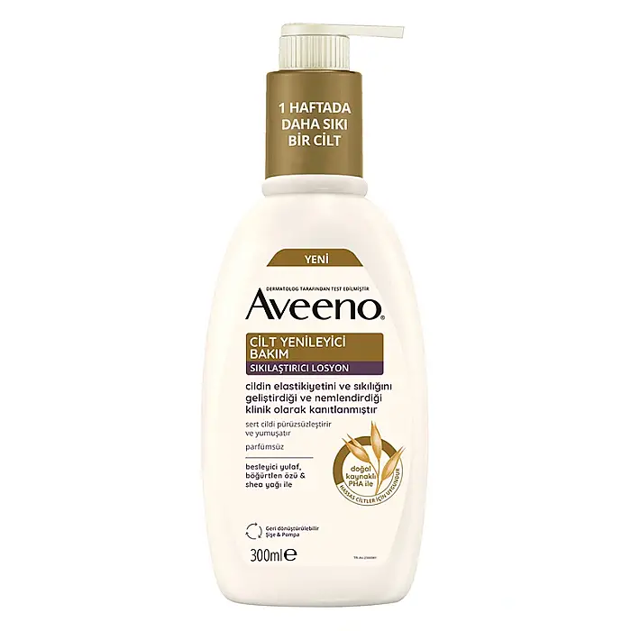 Aveeno Renewal Cilt Yenileyici Sıkılaştırıcı Losyon
