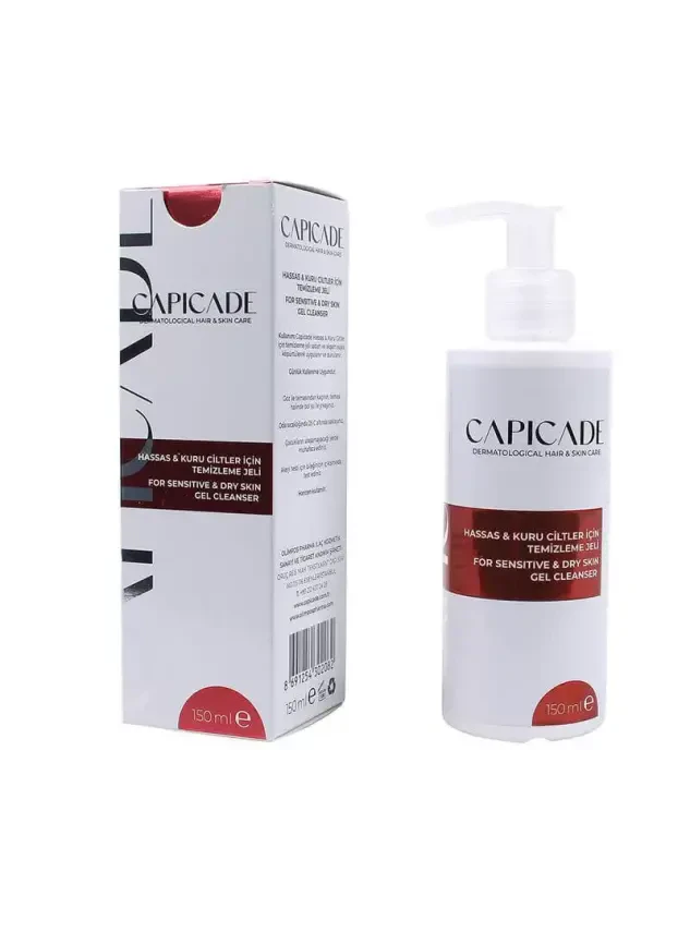 Capicade Hassas ve Kuru Ciltler İçin Temizleme Jeli | Evdeeczane