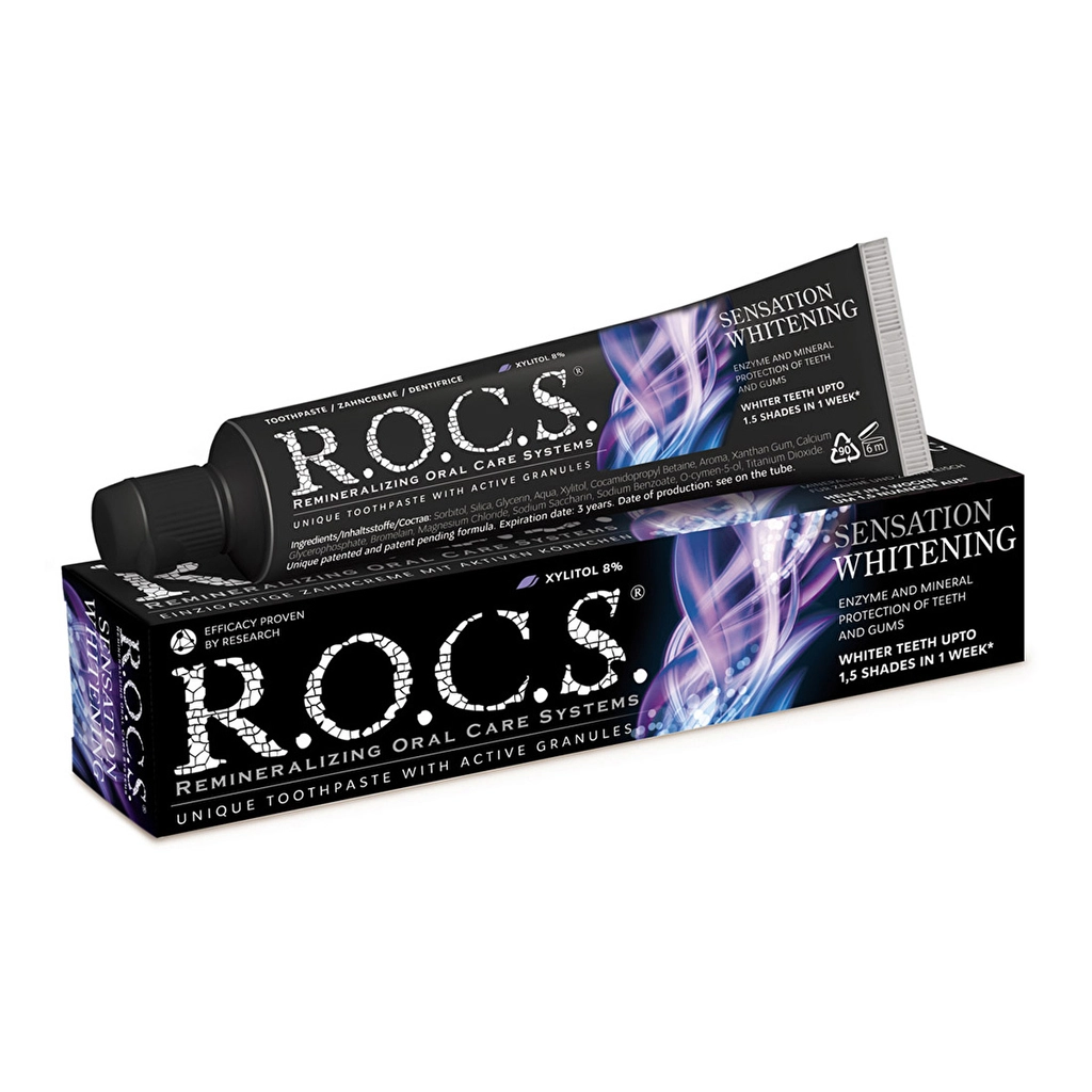Rocs Sensation White Diş Macunu - Gratis