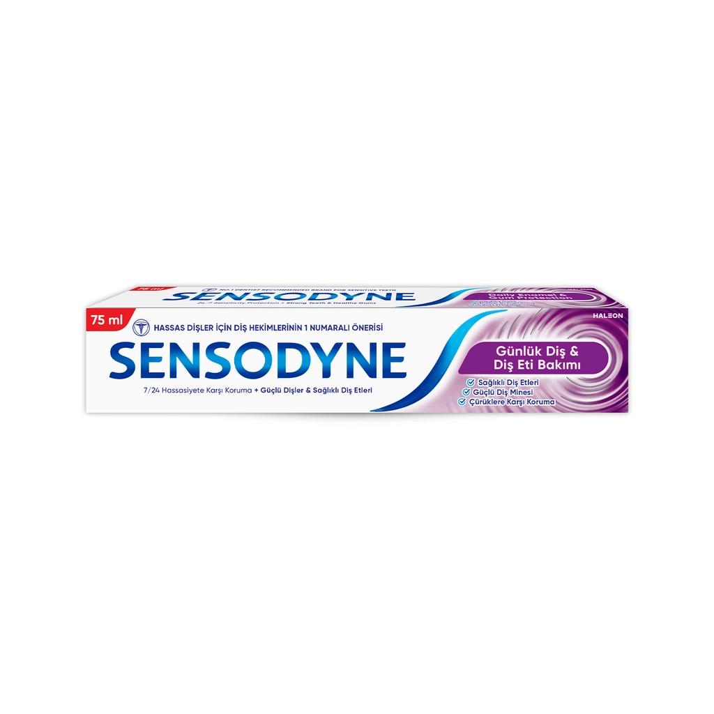 Sensodyne Günlük Diş & Diş Eti Bakımı Diş Macunu - Gratis