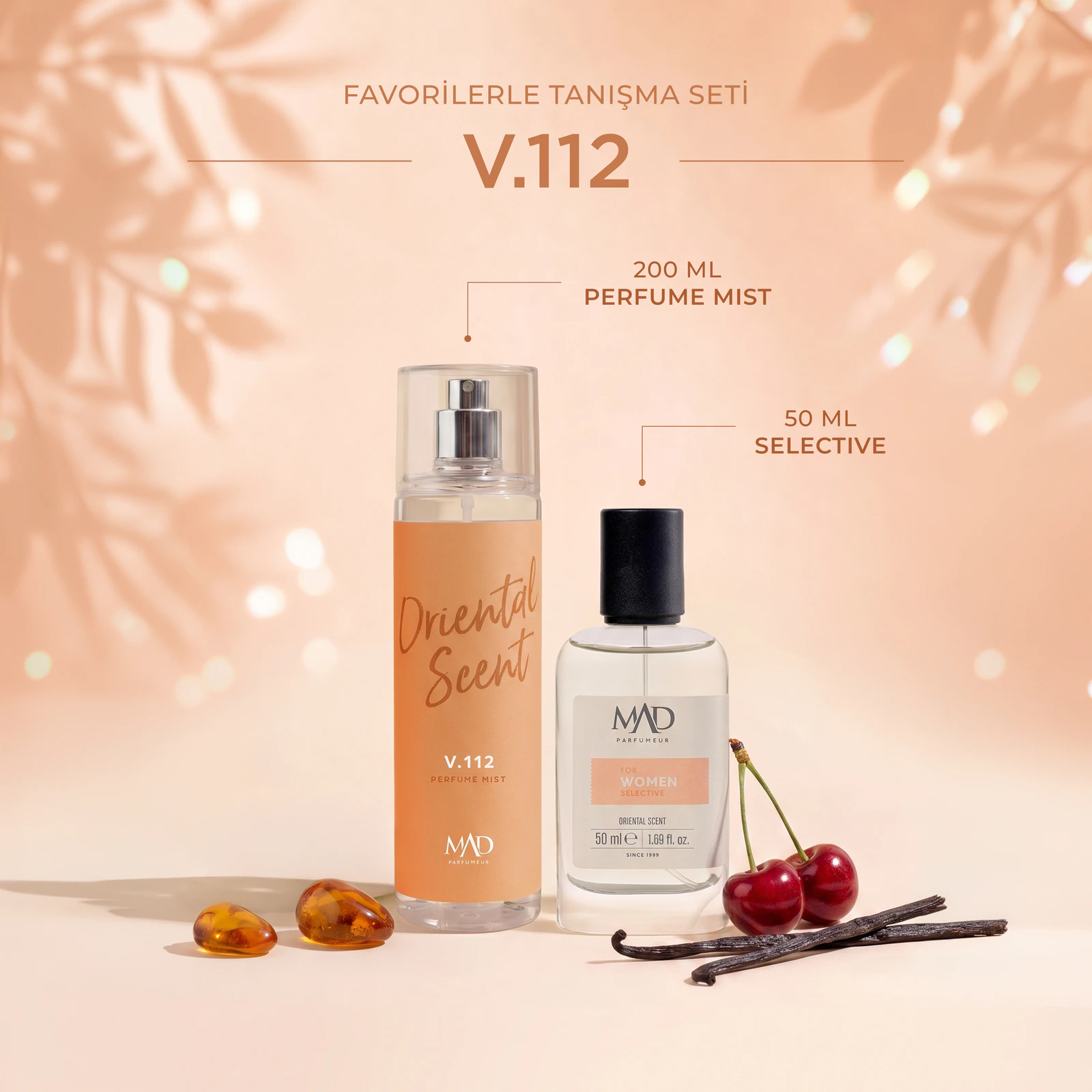 Mad Parfüm Mad V112 Kadın Parfüm Mist Seti | Mad Parfüm