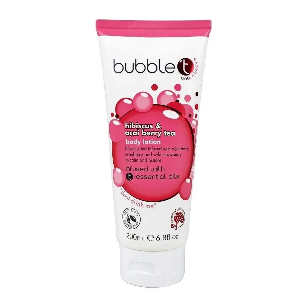 Bubble T Hibiscus & Açai Berry Body Lotion Vücut Losyonu