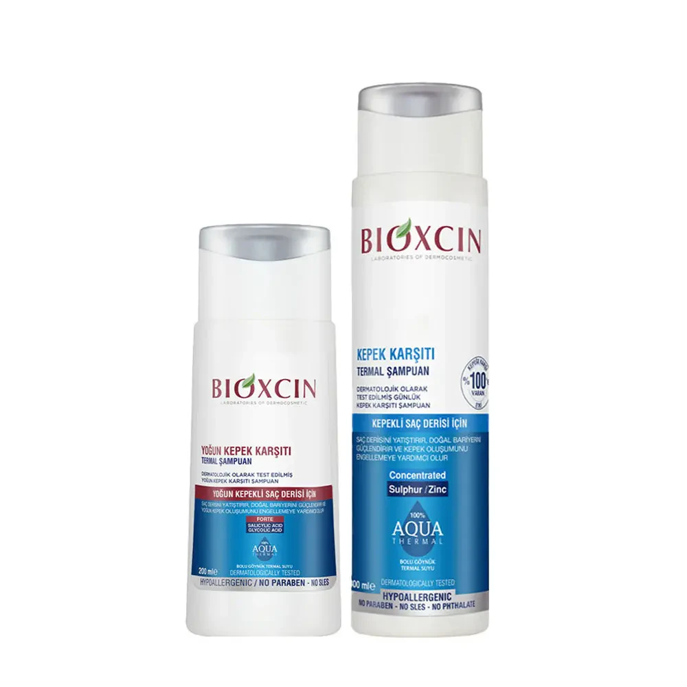 Bioxcin Aqua Thermal Kepek Karşıtı Şampuan Seti +