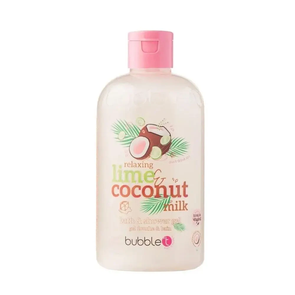Bubble T Relaxing Lime & Coconut Milk Bath & Shower Gel Duş Jeli