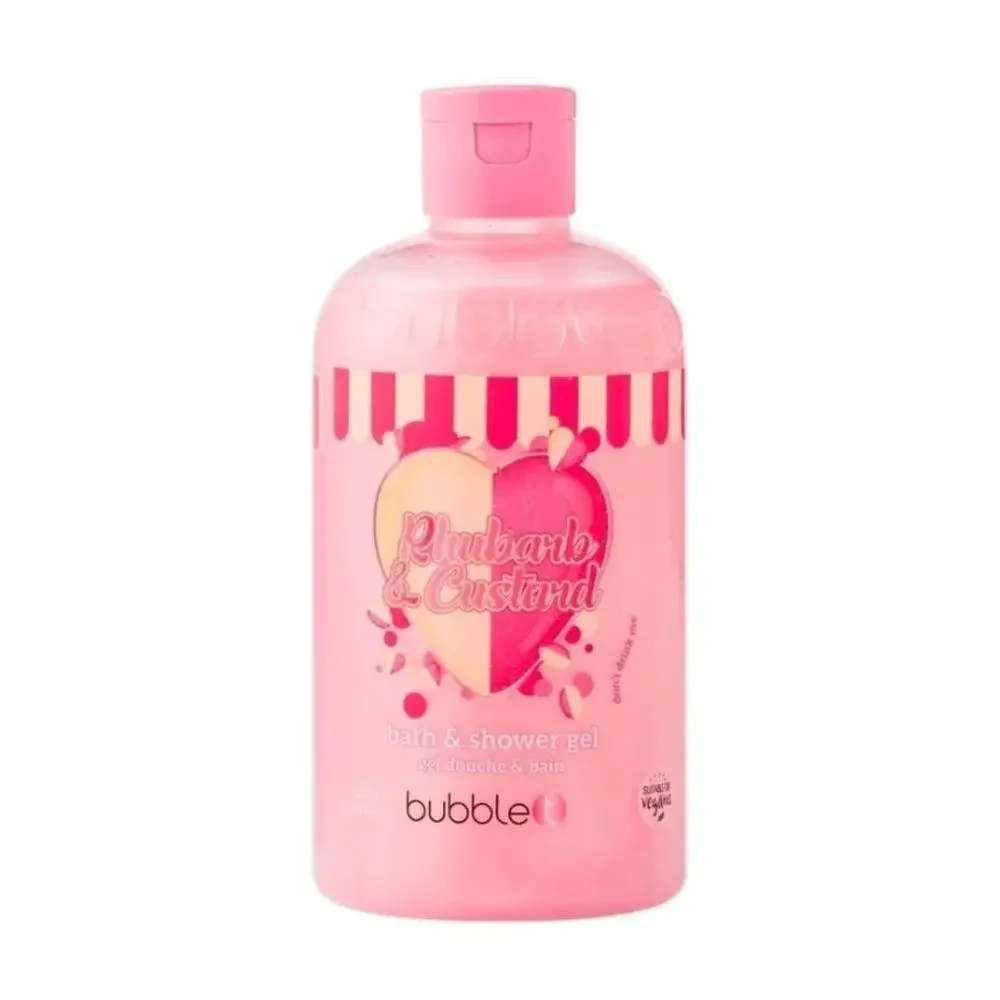 Bubble T Rhubab & Custard Bath & Shower Gel Duş Jeli