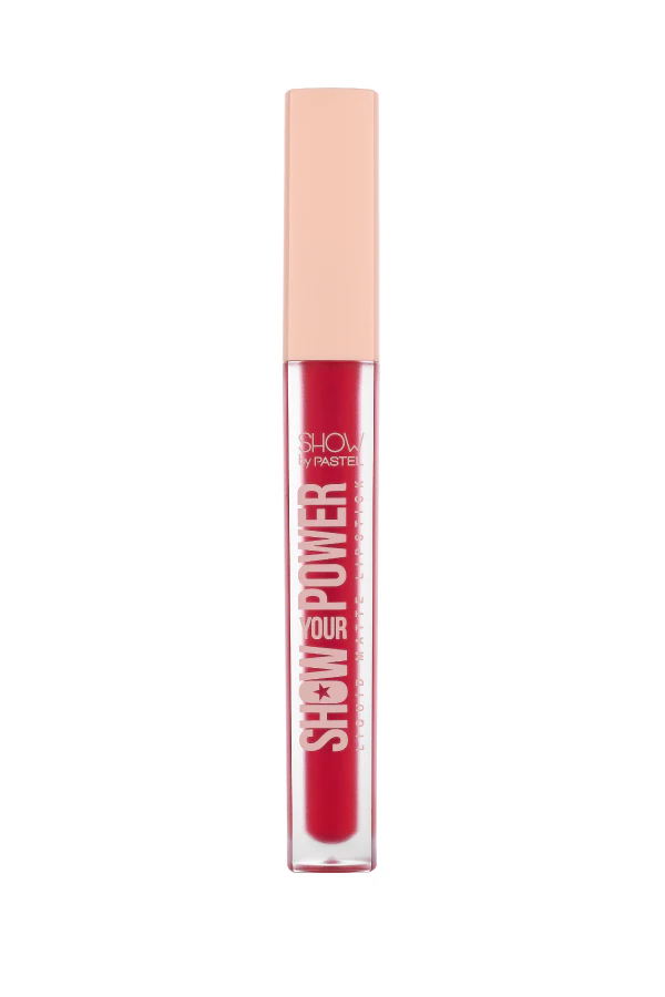 Show By Pastel Show Your Power Liquid Matte Lipstick - Likit Mat Ruj 607 Show Your Power Show By Pastel