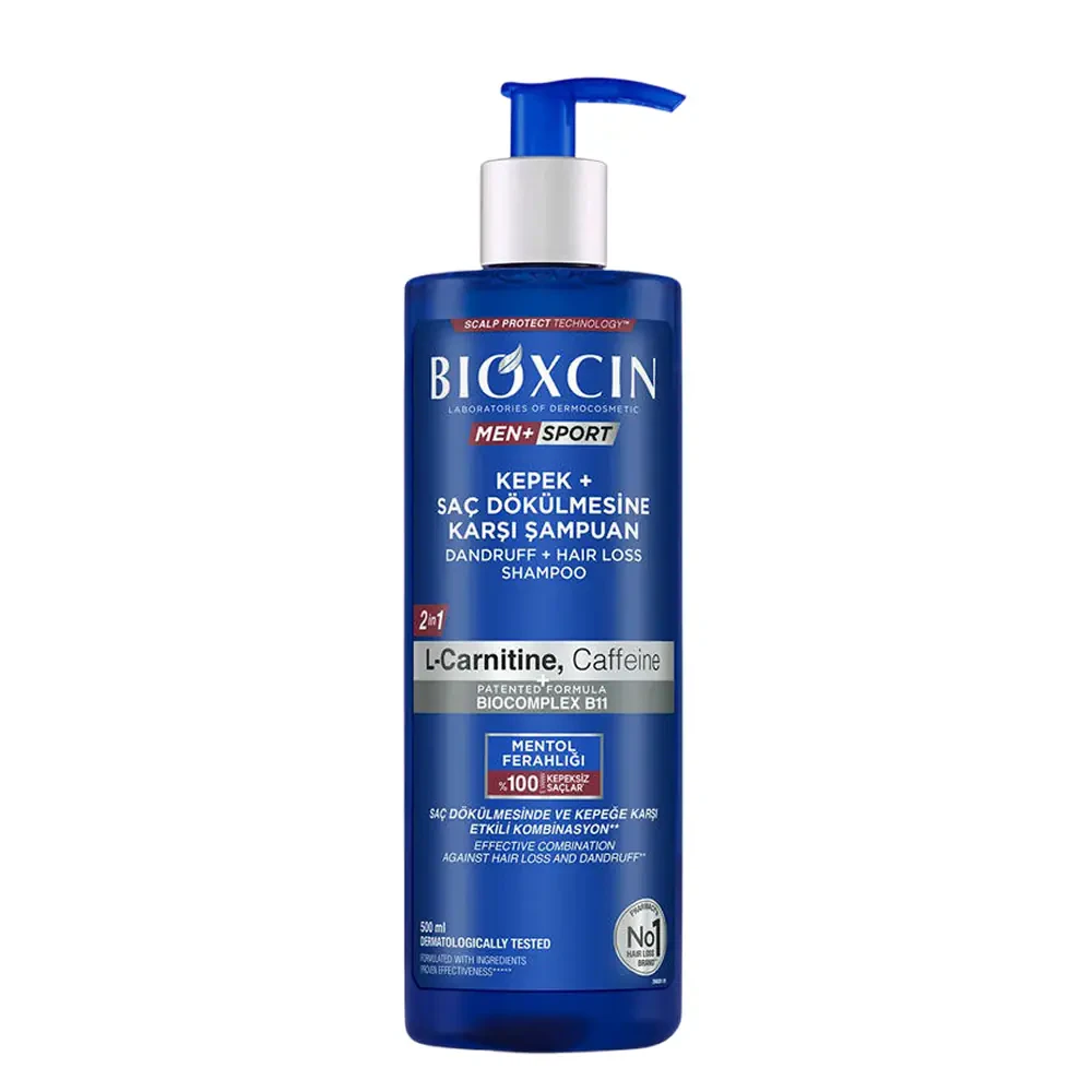 Bioxcin Men Sport Kepek ve Saç Dökülmesine Karşı Şampuan