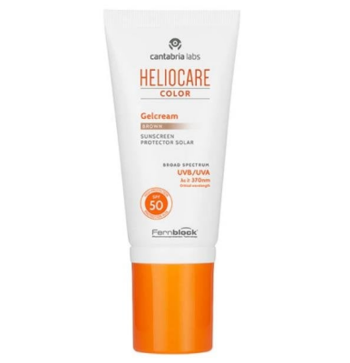Heliocare Color Gel Cream Renkli Yağsız Jel Güneş Kremi SPF50 Esmer
