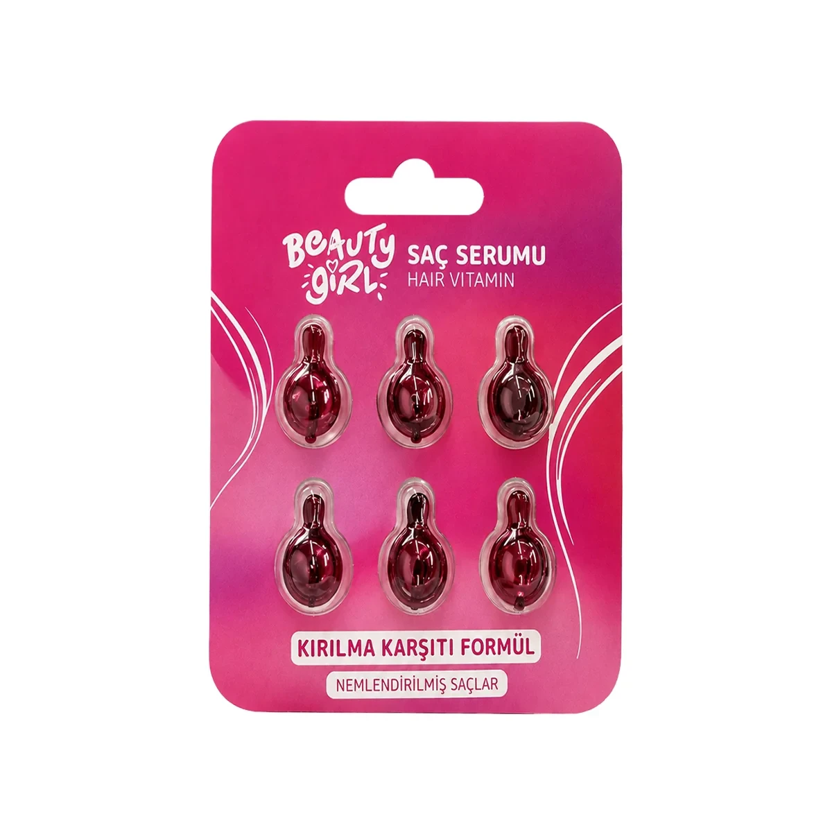 BEAUTY GIRL Kırılma Karşıtı Saç Serumu 6'lı