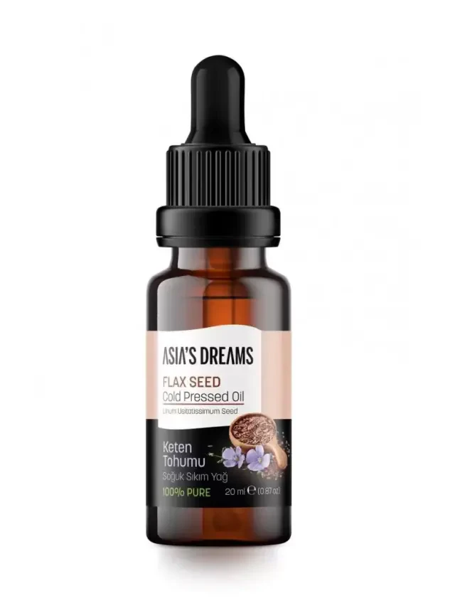 Hoda Pharma Asia's Dreams Keten Tohum Soğuk Sıkım Yağ Aromatik ve Bitkisel Yağlar Hoda Pharma