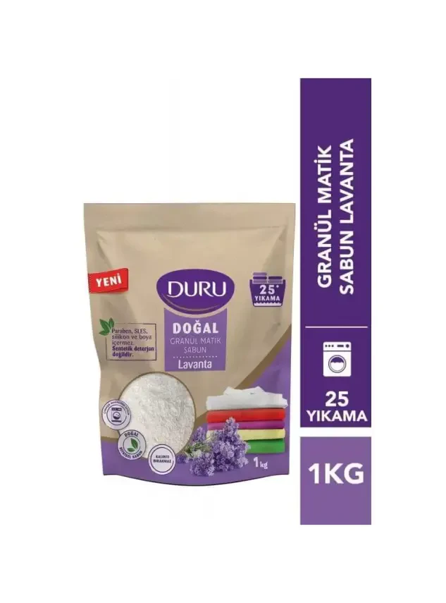 Duru Granül Matik Sabun Lavanta | Evdeeczane