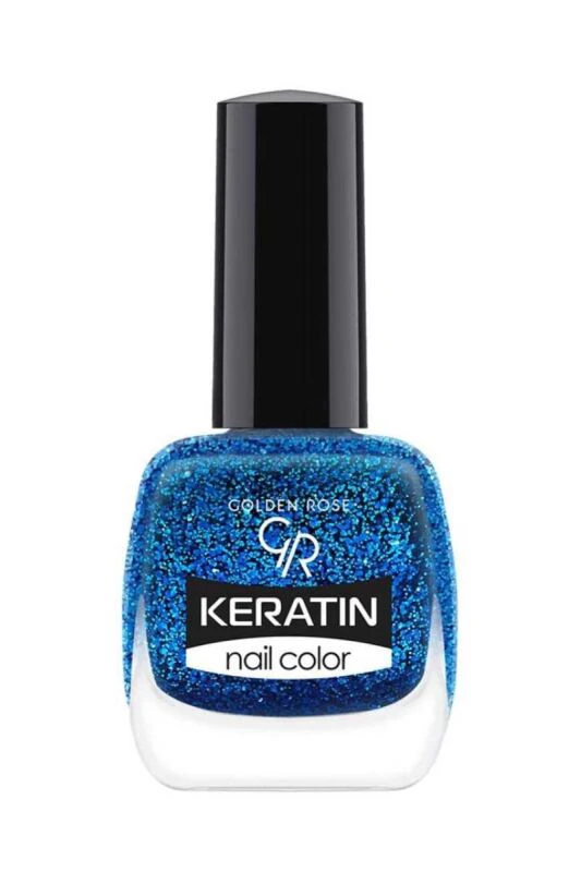 Golden Rose Keratin Nail Color Glitter - 413 Glitter - Işıltılı Oje - Keratin Nail Color Glitter | Golden Rose – Renk seçeneği