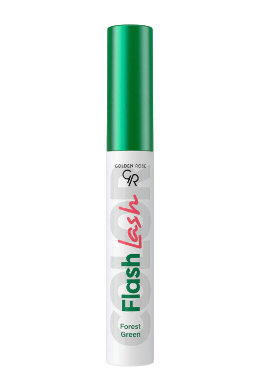 Golden Rose Flash Lash Colored Mascara - 02 Forest Green - Renkli Maskara - Flash Lash Colored Mascara | Golden Rose