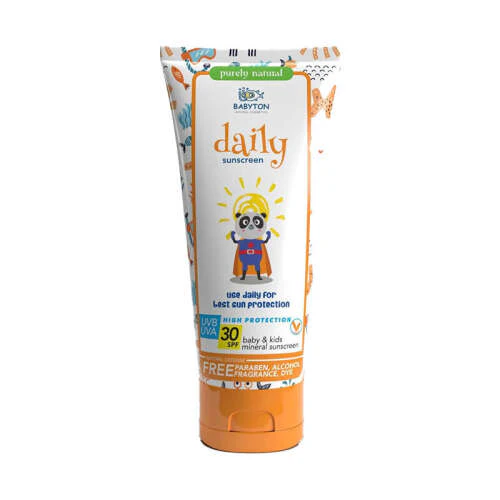 Babyton Bebek ve Çocuklar İçin Günlük Güneş Koruyucu Krem SPF30+ | Dermo.com.tr