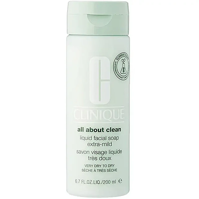 Clinique All About Clean Liquid Facial Soap Extra Mild - Yüz Temizleme Jeli