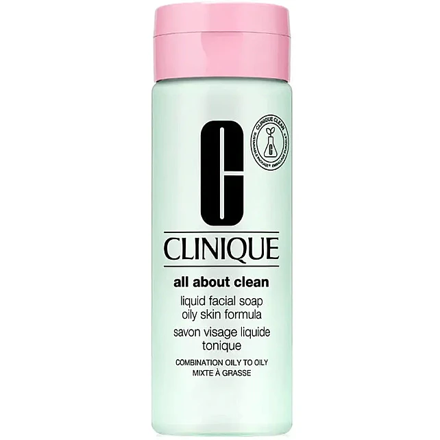 Clinique All About Clean Liquid Facial Soap Oily Skin - Yüz Temizleme Jeli