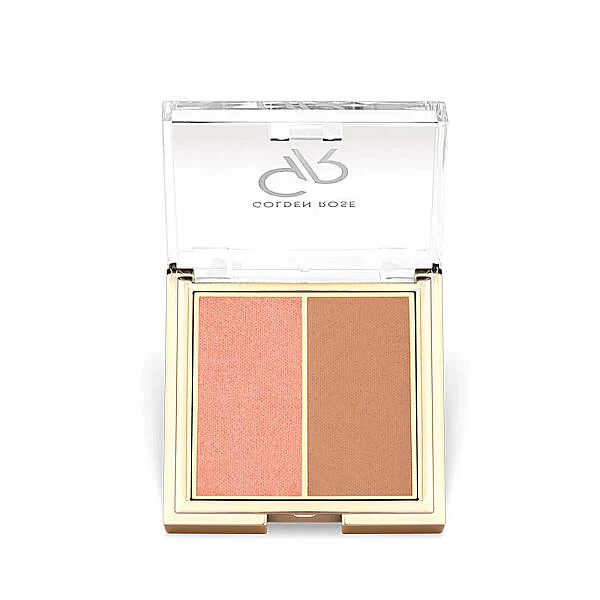 Golden Rose Iconic Blush Duo - 01 Rose&Nude | Evdeeczane