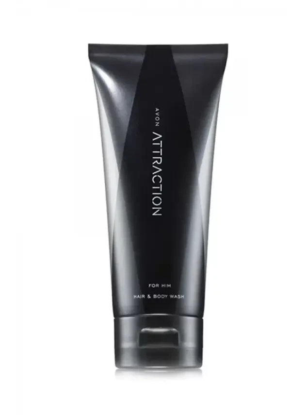 Avon Attraction Erkekler için Saç ve Vücut Şampuanı Duş Jeli & Vücut Şampuanı Avon