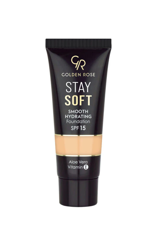 Golden Rose Stay Soft Smooth Hydrating Foundation - 204 - Nemlendirici Fondöten - Stay Soft Smooth Hydrating Foundation | Golden Rose
