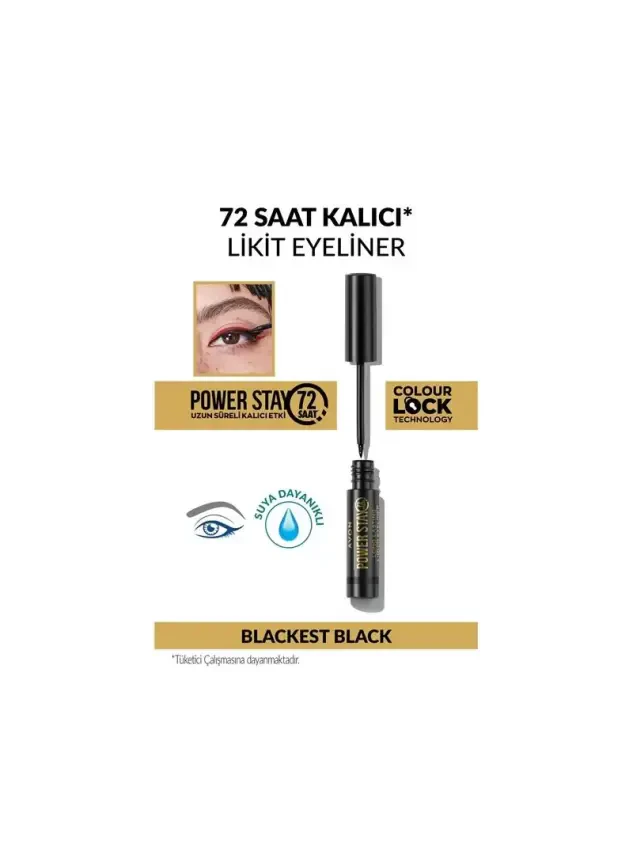 Avon Power Stay Uzun Süre Kalıcı Likit Eyeliner - - Eyeliner-Dipliner Avon