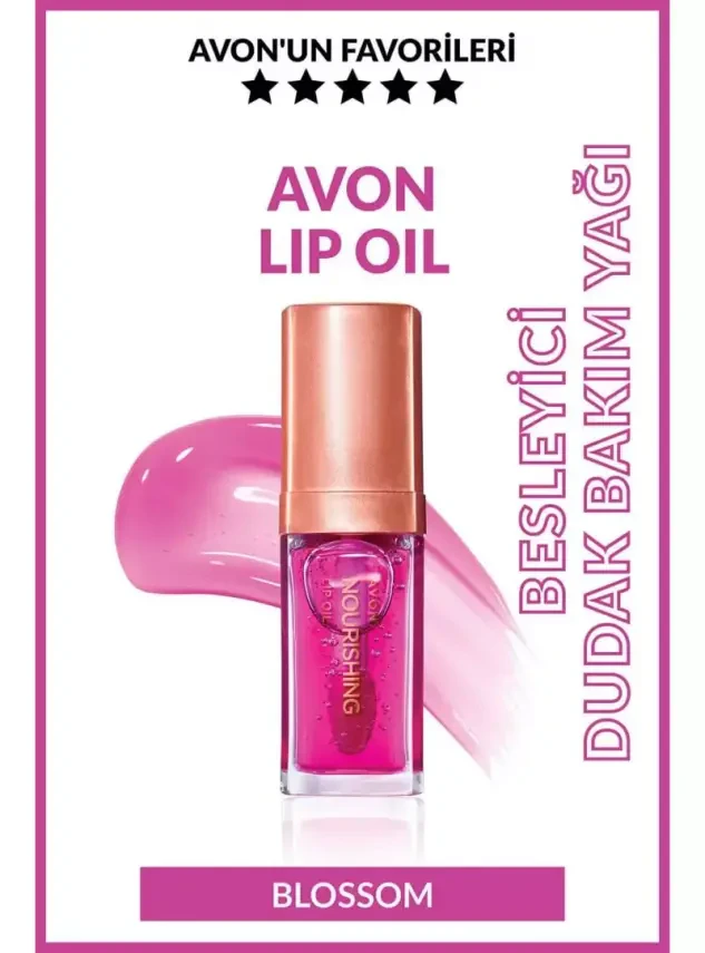 Avon Tru Lip Oil Dudak Bakım Yağı Blossom | Turuncu Kasa