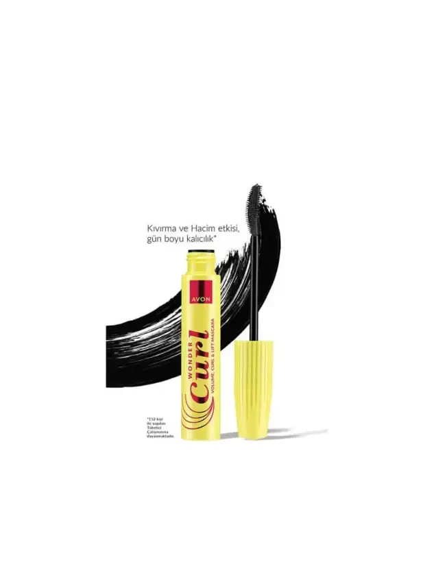 Avon WonderCurl Hacim, Kıvırma & Kaldırma Etkili Maskara - Maskara-Rimel Avon