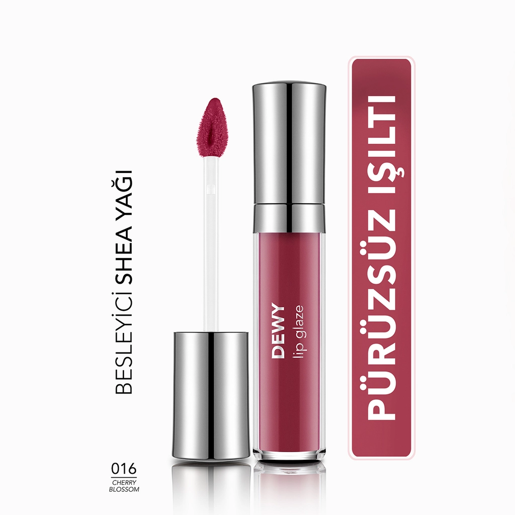 Flormar Dewy Lip Glaze Dudak Parlatıcısı 016 Chery Blossom - Gratis – 016 Chery Blossom - Gratis